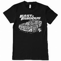 Fast & Furious - Fluid of Speed Black T-Shirt
(XL)