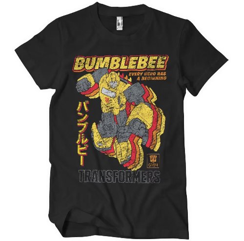 Transformers - Bumblebee Every Hero Has A Beginning
Black T-Shirt