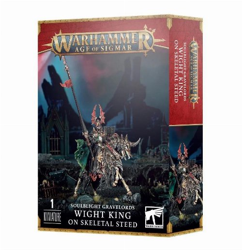 Warhammer Age of Sigmar - Soulblight Gravelords: Wight
King on Skeletal Steed