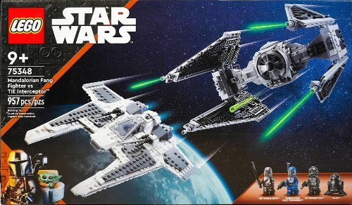 LEGO Star Wars - Mandalorian Fang Fighter VS TIE
Interceptor (75348)