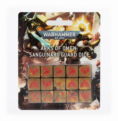 Warhammer 40000 - Arks of Omen: Sanguinary Guard Dice
Pack