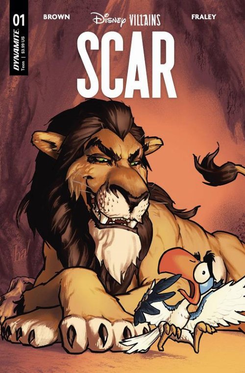 Disney Villains Scar #1 Ha Cover E