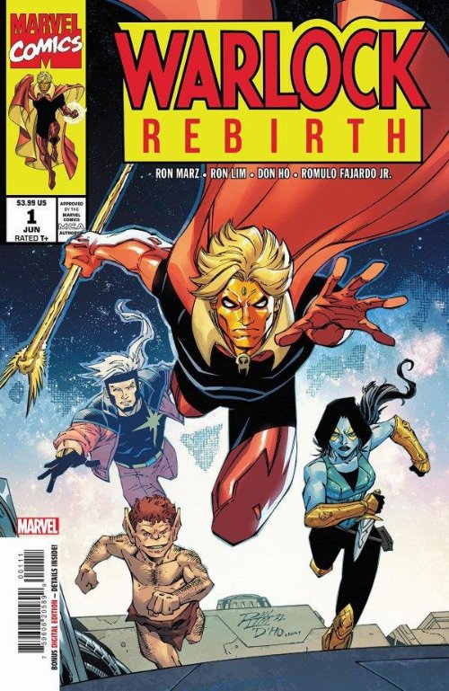 Τεύχος Κόμικ Warlock Rebirth #1 (OF 5)