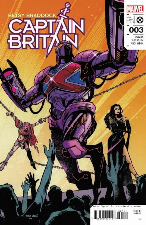 Τεύχος Κόμικ Betsy Braddock Captain Britain
#3