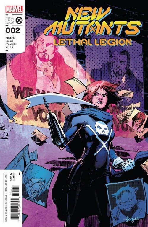 Τεύχος Κόμικ New Mutants Lethal Legion #2 (OF
5)