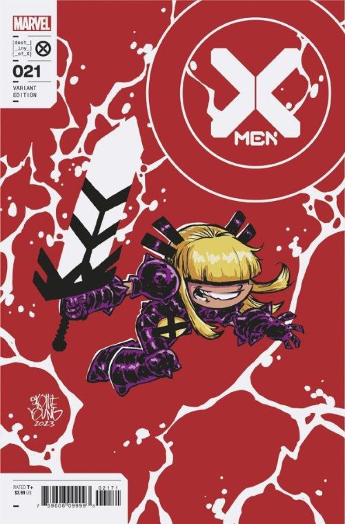 X-Men #21 Young Variant Cover