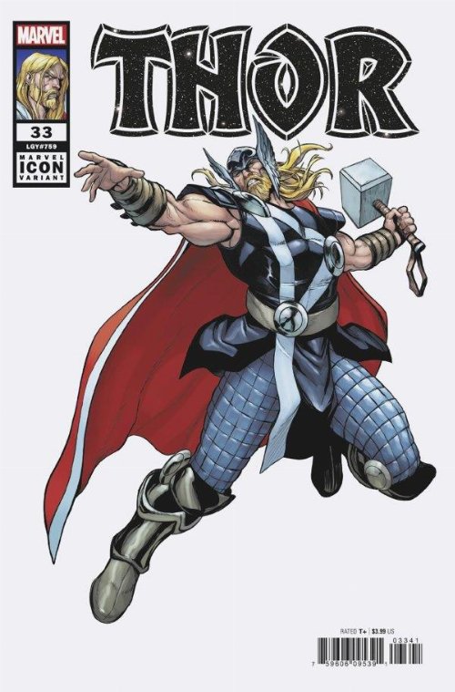 Τεύχος Κόμικ Thor #33 Caselli Marvel Icon Variant
Cover