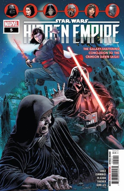 Τεύχος Κόμικ Star Wars Hidden Empire #5 (OF
5)