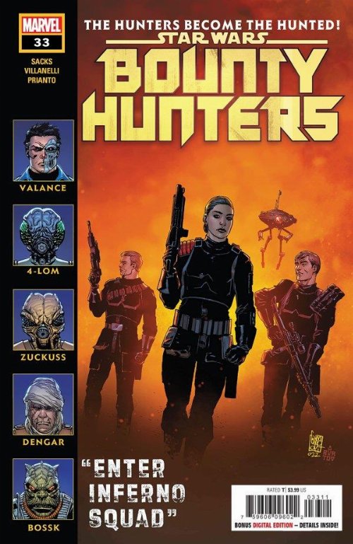 Τεύχος Κόμικ Star Wars Bounty Hunters
#33
