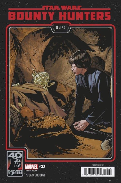 Star Wars Bounty Hunters #33 Return Of The Jedi 40th
Anniversary Variant Cover