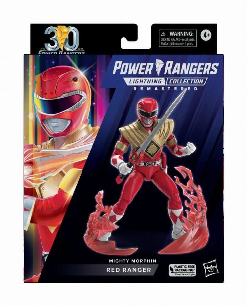 Power Rangers Lightning Collection Remastered - Mighty
Morphin Red Ranger Φιγούρα Δράσης (15cm)