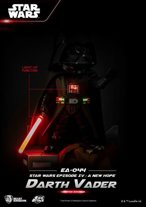 Star Wars: Egg Attack - Darth Vader Φιγούρα
Αγαλματίδιο (25cm)