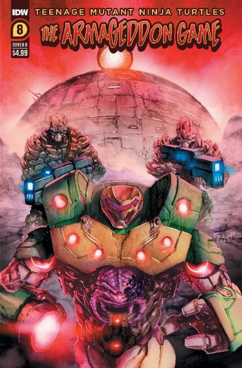 Τεύχος Κόμικ Teenage Mutant Ninja Turtles The
Armageddon Game #8 Cover B