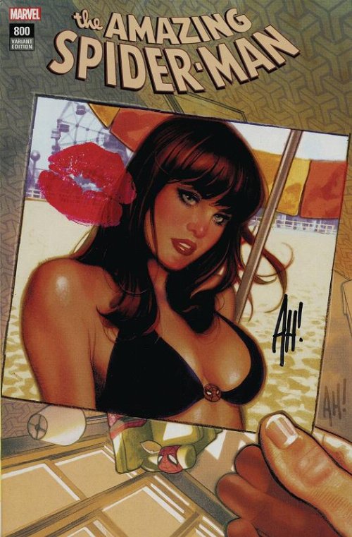 The Amazing Spider-Man #800 Signed By Adam Hughes
(Includes Certificate Of Authenticity)