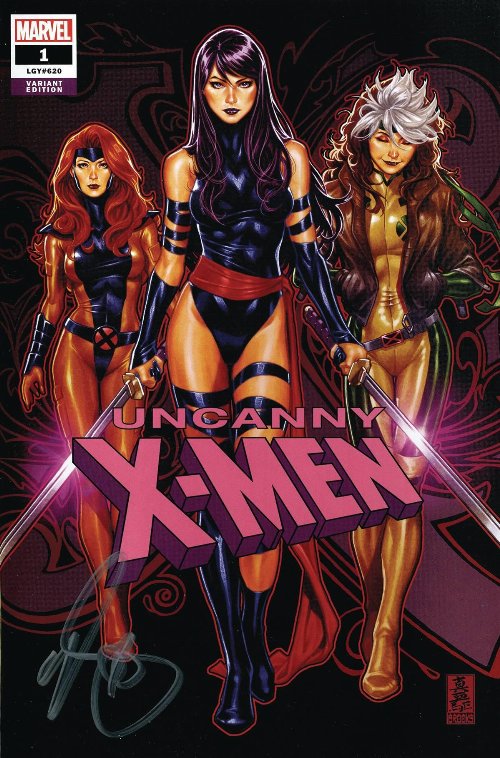 Uncanny X-Men #1 Signed By Mark Brooks (Includes
Certificate Of Authenticity)