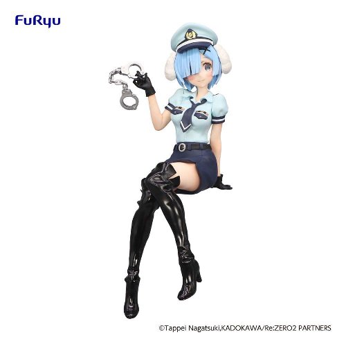 Re:Zero Starting Life in Another World: Noodle
Stopper - Rem Police Officer Cap with Dog Ears Statue Figure
(14cm)