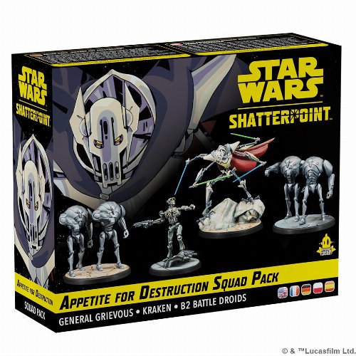 Star Wars: Shatterpoint - Apettite for Destruction
Squad Pack