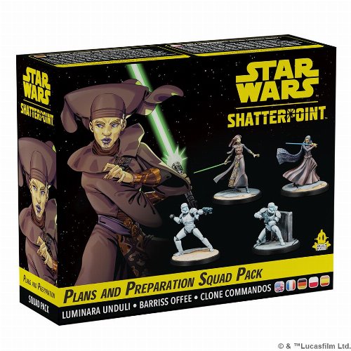 Star Wars: Shatterpoint - Plans and Preparation
General Luminara Unduli Squad Pack