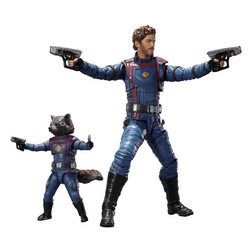 Guardians of the Galaxy 3: S.H. Figuarts - Star Lord
& Rocket Raccoon 2-Pack Φιγούρες Δράσης (6-15cm)