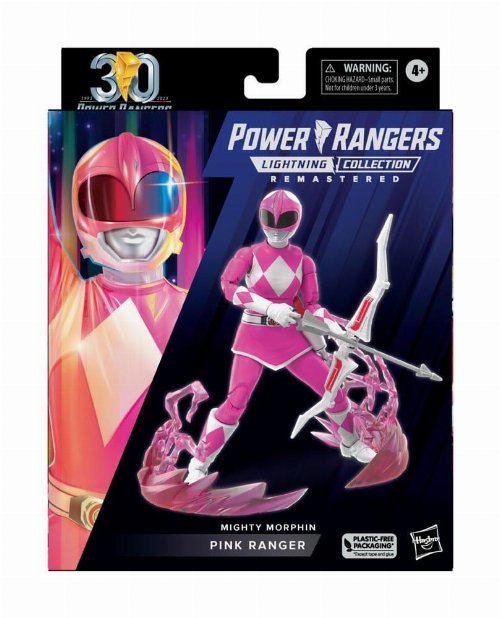 Power Rangers Lightning Collection Remastered -
Mighty Morphin Pink Ranger Action Figure (15cm)
