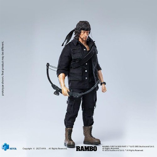 First Blood II: Exquisite Super Series - First
Blood II John Rambo 1/12 Action Figure (16cm)