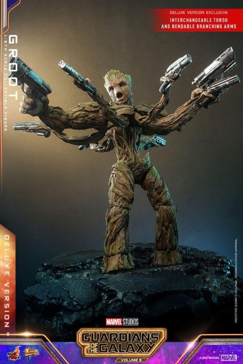 Guardians of the Galaxy 3: Hot Toys Masterpiece -
Groot 1/6 Deluxe Φιγούρα Δράσης (32cm)