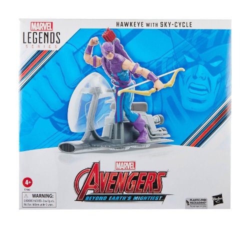 Marvel Legends: Avengers - Hawkeye with
Sky-Cycle Action Figure (15cm)