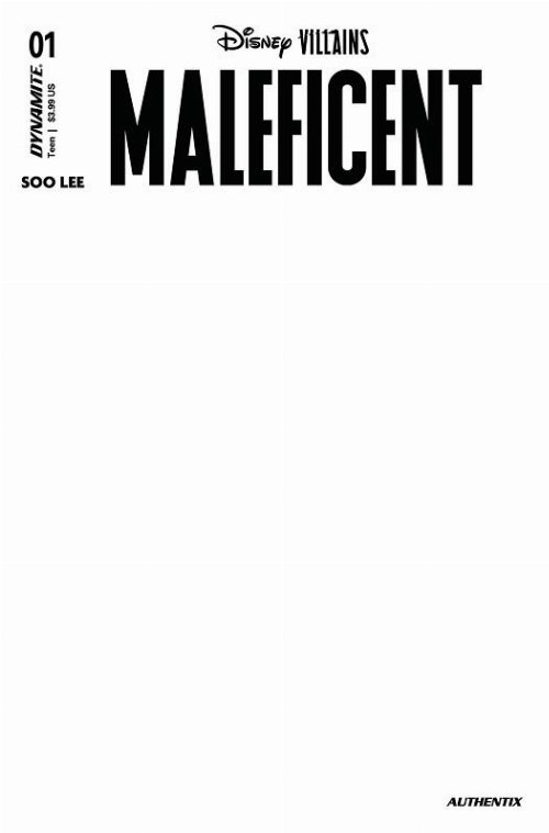 Τεύχος Κόμικ Disney Villains Maleficent #1 Cover
F Blank