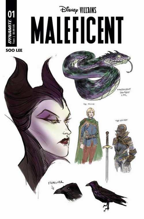 Τεύχος Κόμικ Disney Villains Maleficent #1 Cover J
1/20