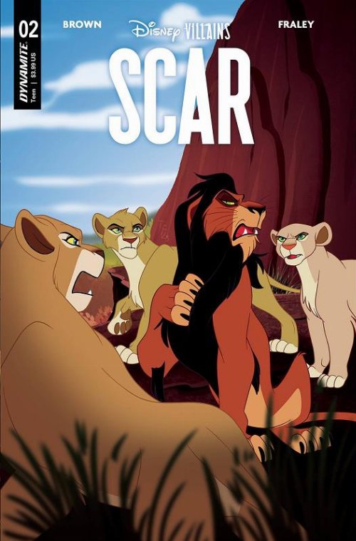 Τεύχος Κόμικ Disney Villains Scar #2 Cover
B
