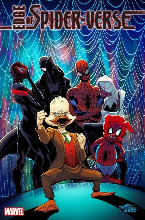 Edge Of Spider-Verse #1 (OF 4) Chriscross Howard The
Duck Variant Cover