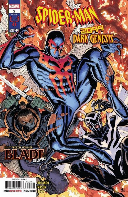 Τεύχος Κόμικ Spider-Man 2099 Dark Genesis #2 (OF
5)
