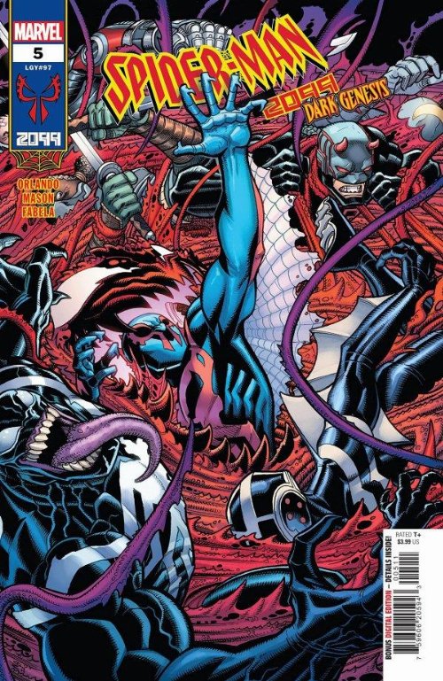 Τεύχος Κόμικ Spider-Man 2099 Dark Genesis #5 (OF
5)