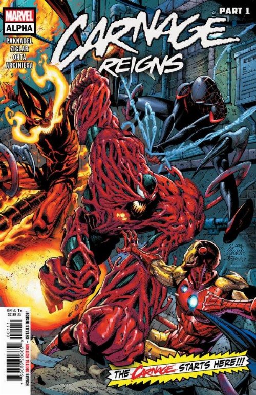 Τεύχος Κόμικ Carnage Reigns Alpha #1