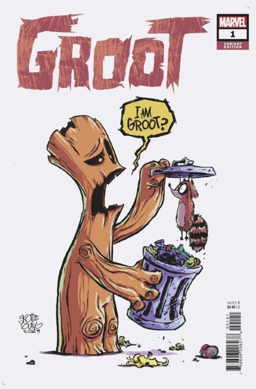 Groot #1 (OF 4) Young Variant Cover