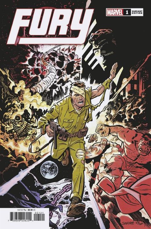 Τεύχος Κόμικ Fury #1 Samnee Variant
Cover