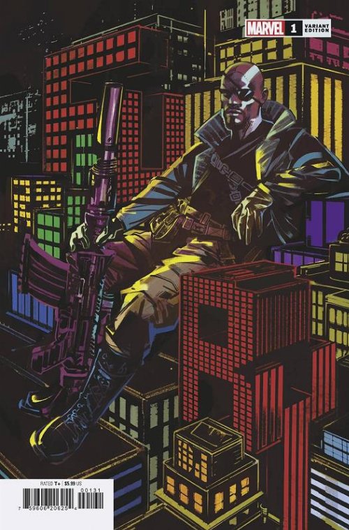 Τεύχος Κόμικ Fury #1 Del Mundo Variant
Cover