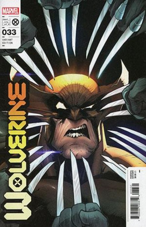 Τεύχος Κόμικ Wolverine #33 Sandoval Variant
Cover