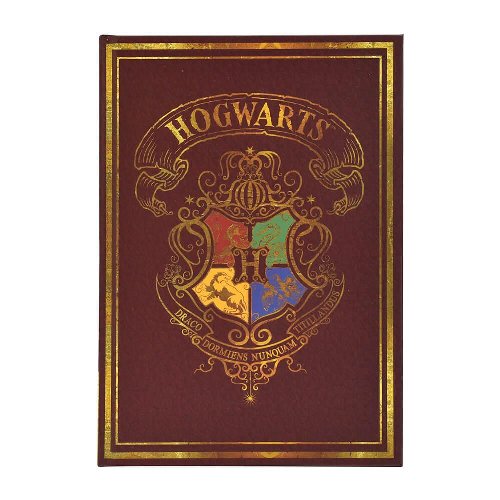 Harry Potter - Colourful Crest Red Casebound
Notebook