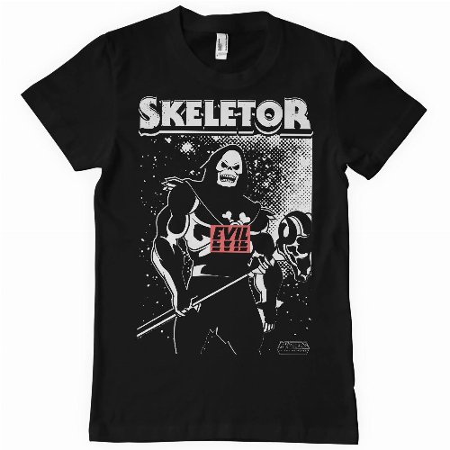 Masters of the Universe - Evil Skeletor Black T-Shirt
(M)