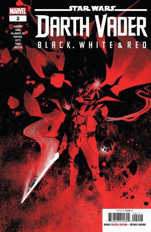 Τεύχος Κόμικ Star Wars Darth Vader Black, White &
Red #2