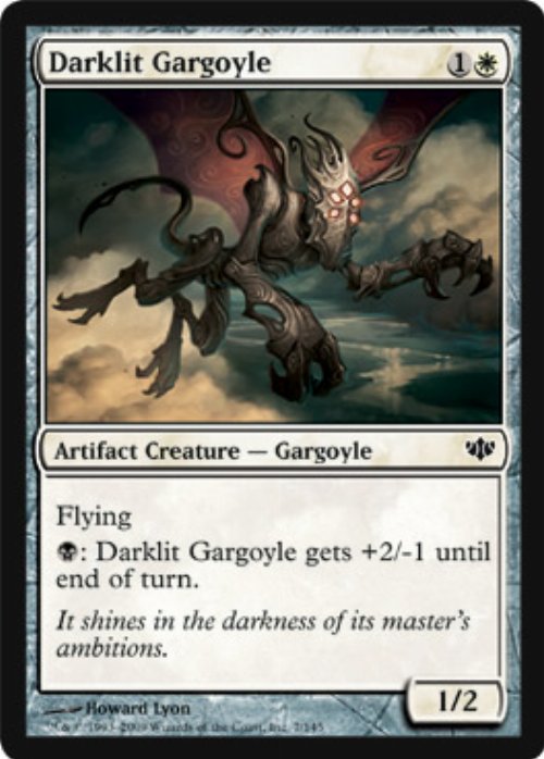 Darklit Gargoyle