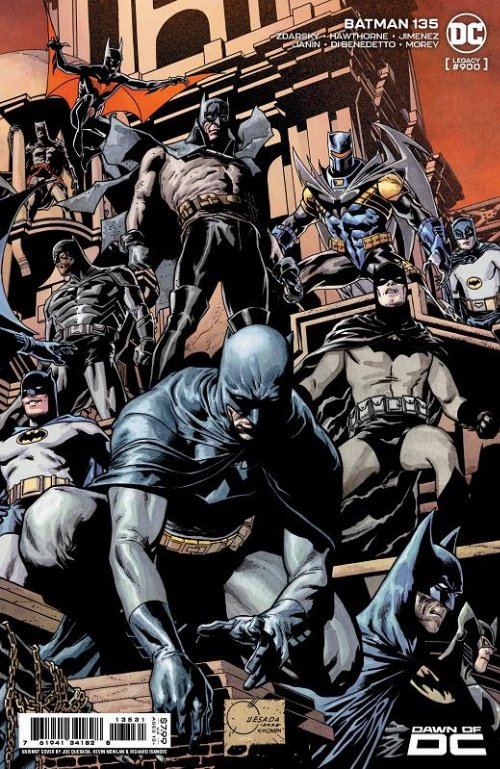 Batman #135 (#900) Quesada Connecting Cardstock
Variant Cover C