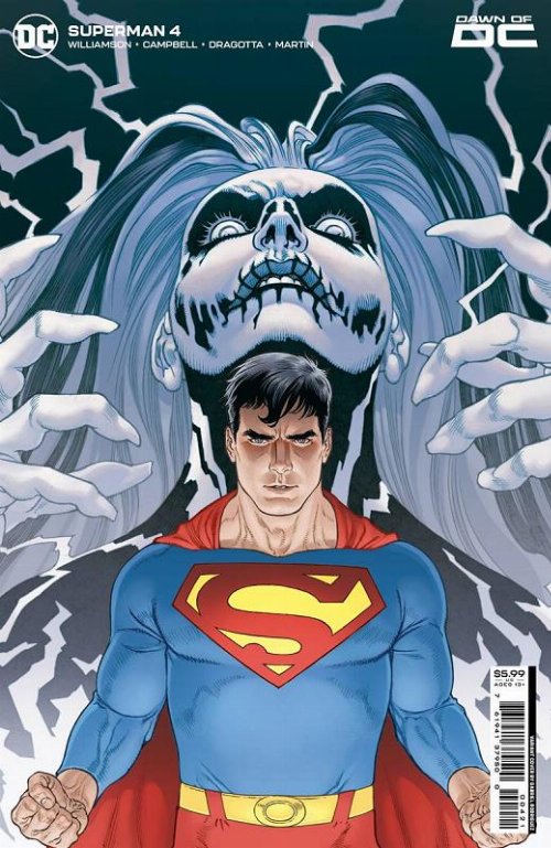 Τεύχος Κόμικ Superman #4 Rodriguez Cardstock Variant
Cover B