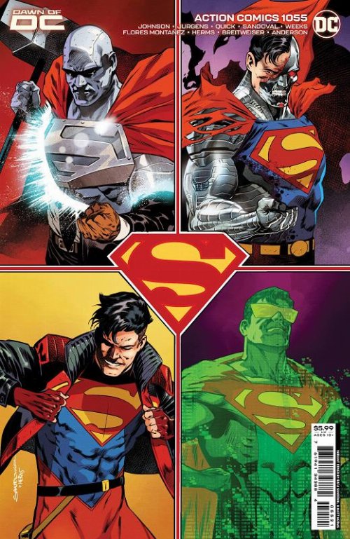 Τεύχος Κόμικ Action Comics #1055 Sandoval Cardstock
Variant Cover