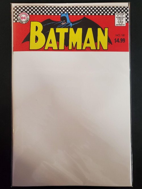 Batman #181 Facsimile Edition Blank Cover
C