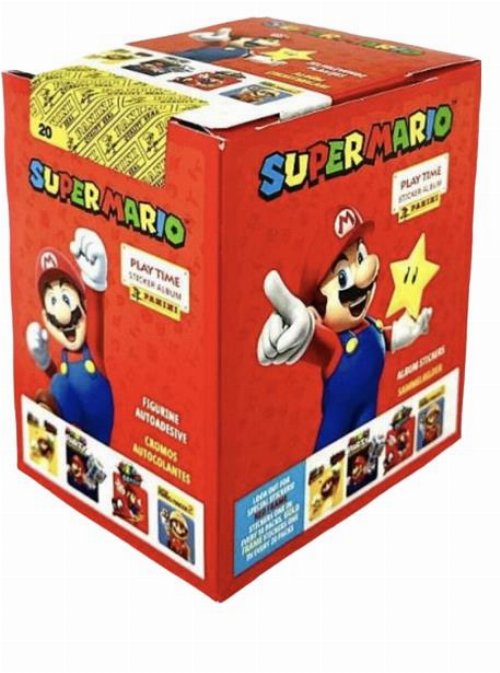 Panini - Super Mario Play Time Αυτοκόλλητα Booster
Display (36 Φακελάκια)