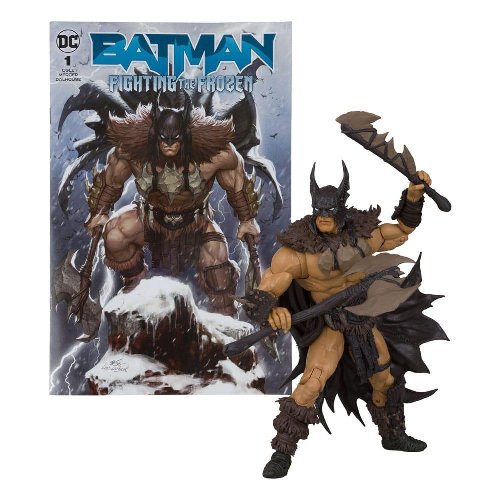 DC Comics: Page Punchers - Batman (Batman: Fighting
The Frozen) Φιγούρα Δράσης (18cm) Περιέχει Comic
Βιβλίο