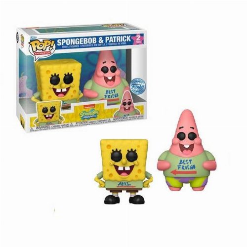 Φιγούρες Funko POP! SpongeBob SquarePants - Spongebob
& Patrick 2-Pack (Exclusive)