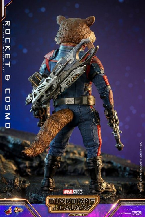 Guardians of the Galaxy: Hot Toys Masterpiece - Rocket
& Cosmo 1/6 Φιγούρα Δράσης (16cm)